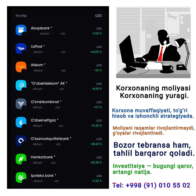 Arzon Moliyachi kerakmi ?
