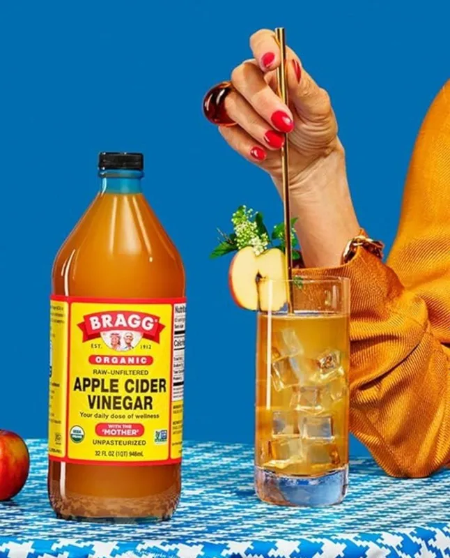 Bragg apple cider vinegar,olma sirkasi,946 ml,473 ml — фото 1