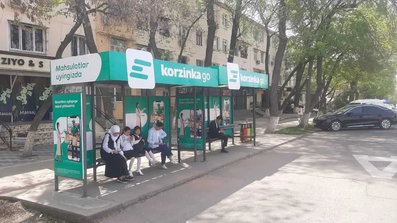 Реклама на автобсуных остановках/Автобус бекатларида реклама — фото 1 Реклама на автобсуных остановках/Автобус бекатларида реклама — фото 1
