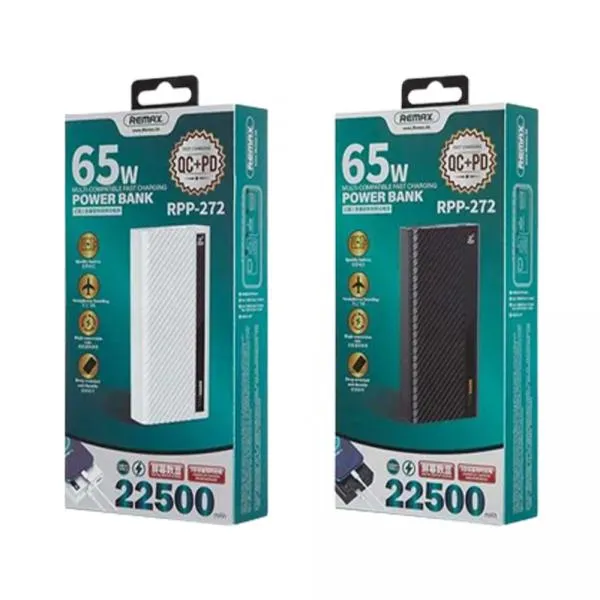 Powerbank Remax RPP-272 22500mAh 65W Black 3