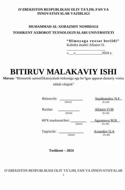 Kurs ishi yozib beraman | 100% original | Tez va ishonchli — фото 3