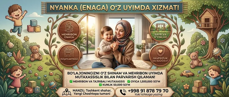 nyankalik qilaman "enaga"