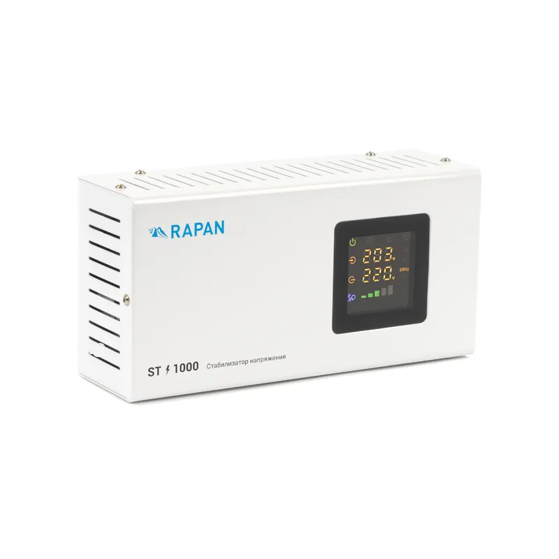 RAPAN ST-1000 стабилизатор напряжения, 1000ВА 1 RAPAN ST-1000 стабилизатор напряжения, 1000ВА 1