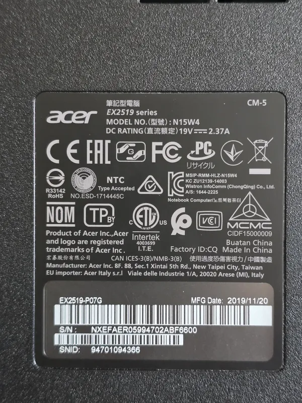 ноутбук acer — фото 2