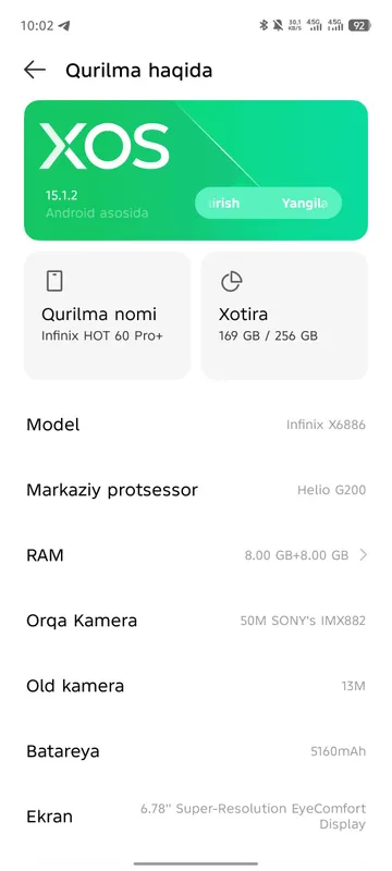 infinix hot 60 pro pilus 8/256 GB karobka bor 4 infinix hot 60 pro pilus 8/256 GB karobka bor 4