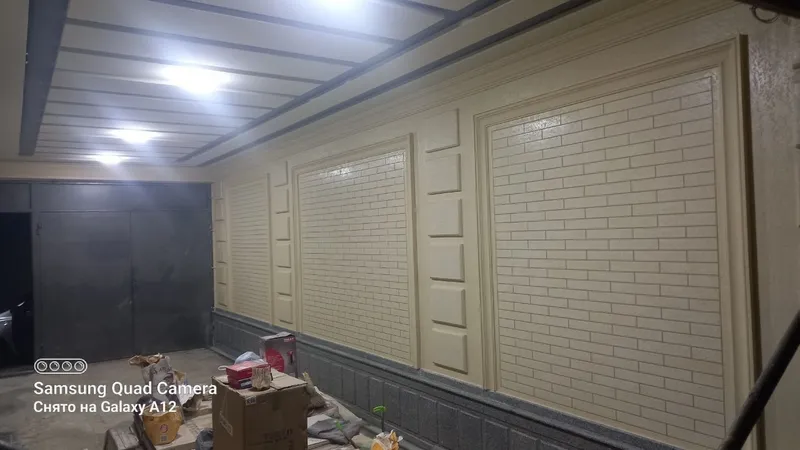 Травертин ишларини киламиз.