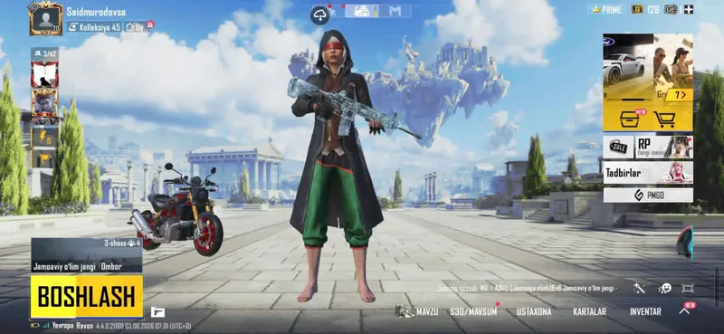 Pubg akaunt samarqand lidnik 4 levl