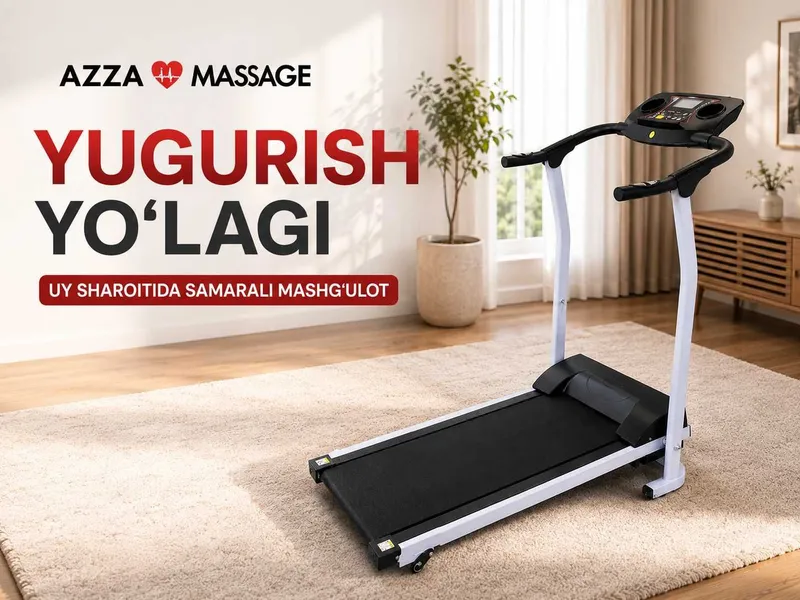 Uyingizda yugurish yo'lagi bilan o'z fitness zalingizni yarating 1