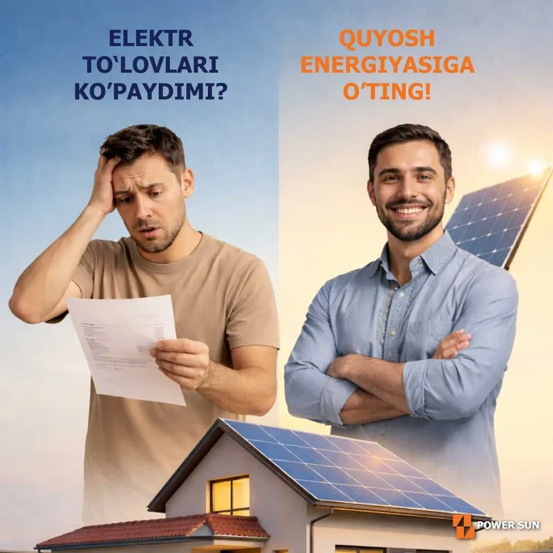 Установка солнечных панелей | Хорезм 2 Установка солнечных панелей | Хорезм 2