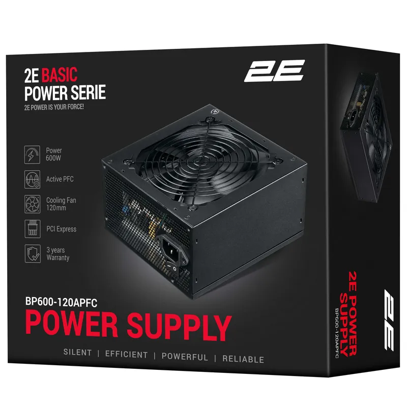 2E Basic Power 600W quvvat bloki 1 2E Basic Power 600W quvvat bloki 1
