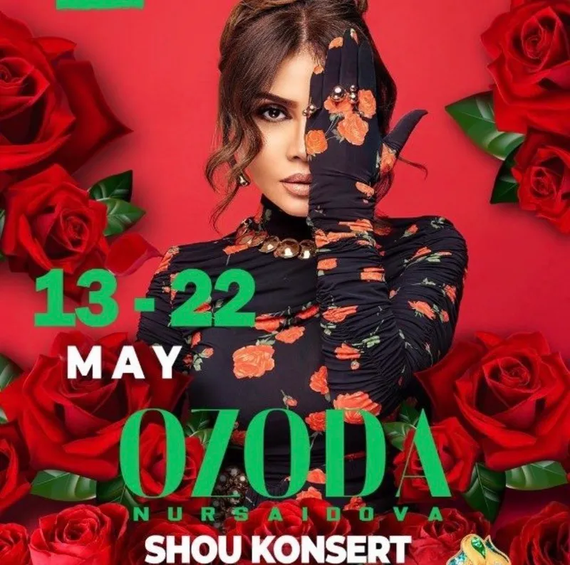 Ozoda Nursaidova konsertiga bilet