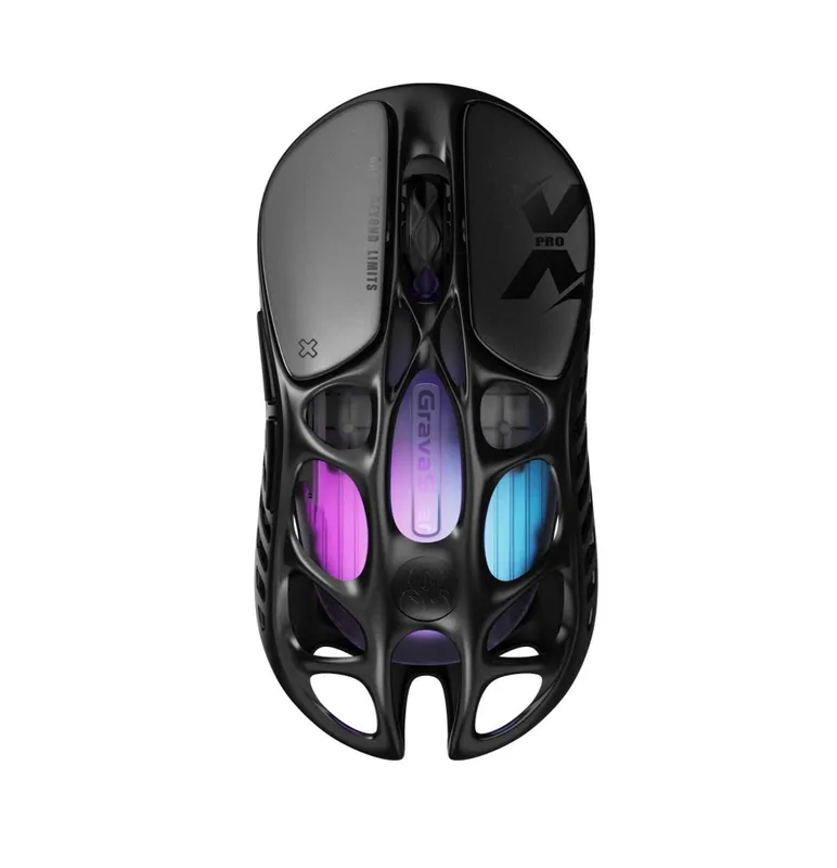 } Мышь GravaStar Mercury X Pro, 8K, BT/WL/USB-A, RGB, черный 1 } Мышь GravaStar Mercury X Pro, 8K, BT/WL/USB-A, RGB, черный 1