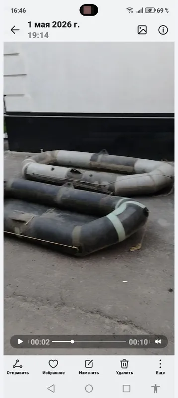 Продам две советские резиновые лодки.