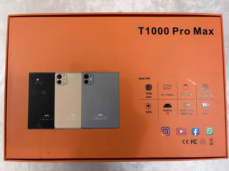 Kuchli T1000 Pro Max (Black) plansheti sotiladi + klaviatura 5 Kuchli T1000 Pro Max (Black) plansheti sotiladi + klaviatura 5