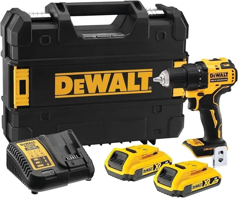 Аккумуляторная бесщеточная дрель-шуруповерт DeWALT 18V XR DCD708D