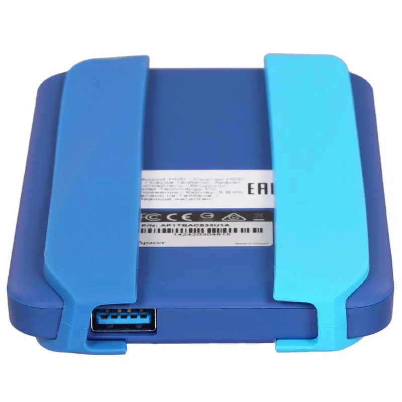 - Внешний жесткий диск 1TB Apacer AC533 2.5" USB 3.2 AP1TBAC533B-1 2