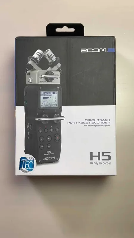 Zoom H5 recorder звуковой рекордер профессиональ диктофон звукозапись — фото 4