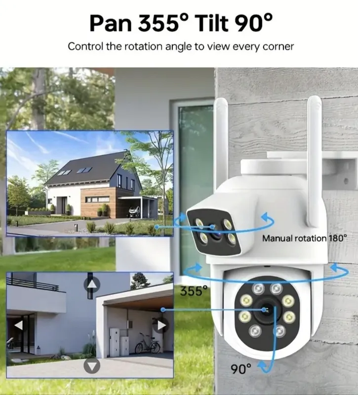 Уличная двойная камера wi-fi 3 Уличная двойная камера wi-fi 3