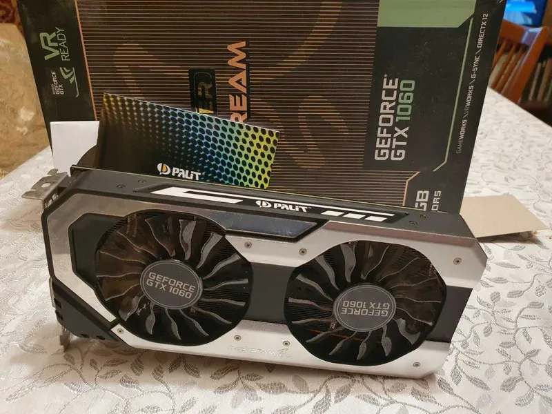 Palit GTX 1060 Super JetStream 6 GB GDDR5 Palit GTX 1060 Super JetStream 6 GB GDDR5