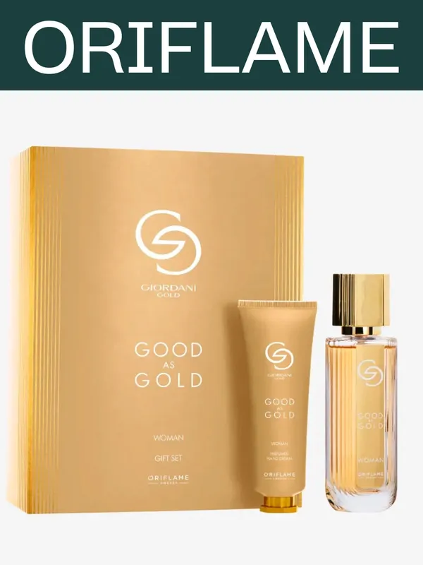 ORIFLAME - Giordano gold good as gold gift set 1 ORIFLAME - Giordano gold good as gold gift set 1