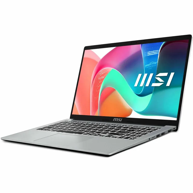 Ноутбук MSI MODERN 15 /I5-1334U /16GB /512GB /15,6 FHD SILVER BACKLIT — фото 1