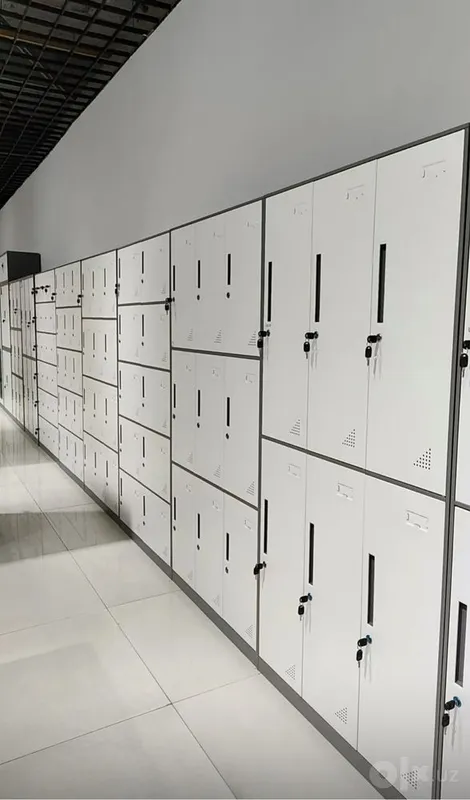 Ishxona va sport zallar uchun metall razdevalka shkafi 6 Ishxona va sport zallar uchun metall razdevalka shkafi 6