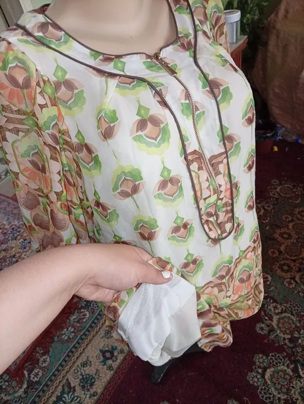 Куйлак туника платье шифон велюр 1