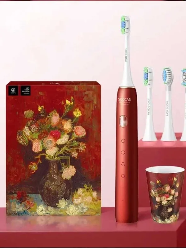 ТОП умная электрическая зубная щетка Xiaomi Soocas X3U Van Gogh Museum 3 ТОП умная электрическая зубная щетка Xiaomi Soocas X3U Van Gogh Museum 3