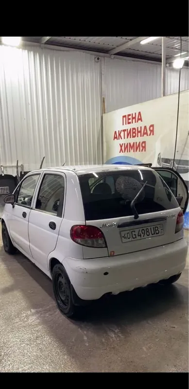 Белый Chevrolet Matiz, механическая коробка передач, 3-й владелец 1 Белый Chevrolet Matiz, механическая коробка передач, 3-й владелец 1