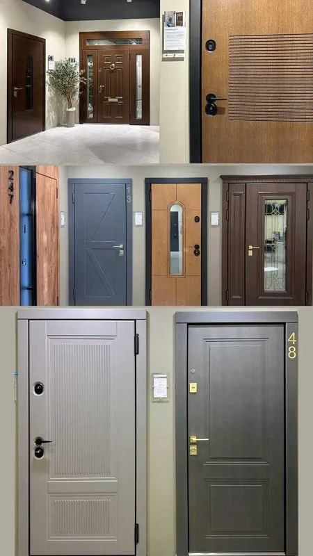Ешик, Темир Эшик, Двери, Входные двери, оптом двери mdf eshik 2
