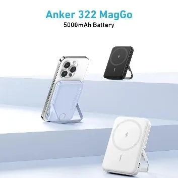Anker A1618 Power Bank 322 MagGo 5000mAh MagSafe Battery Portable — фото 2