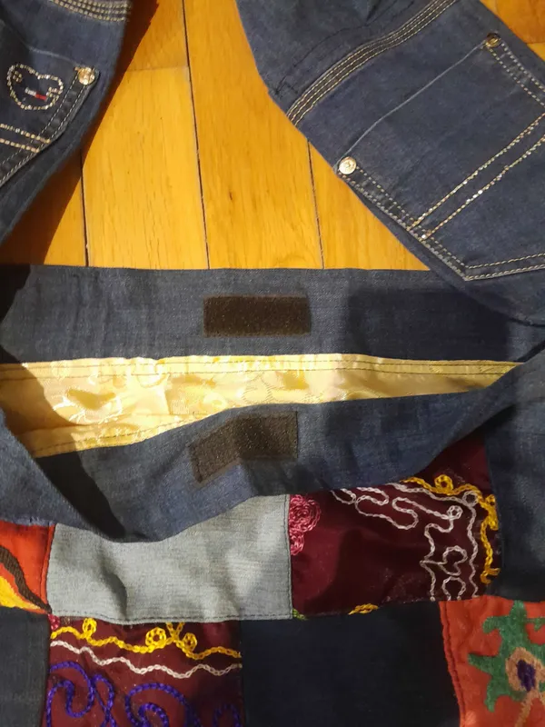 Сумка мешок объемная handmade — фото 3