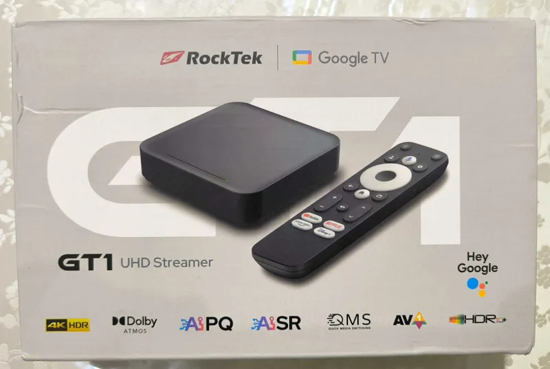 RockTek GT1 Android TvBox, новый — фото 1
