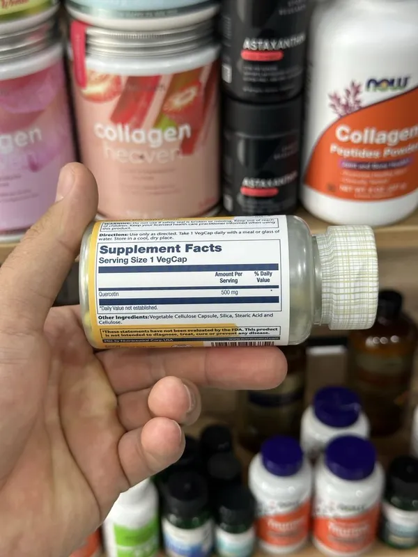 Solaray Quercetin 500 mg 90 kapsula 3 Solaray Quercetin 500 mg 90 kapsula 3