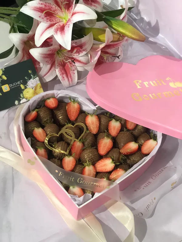 Клубника в шоколаде