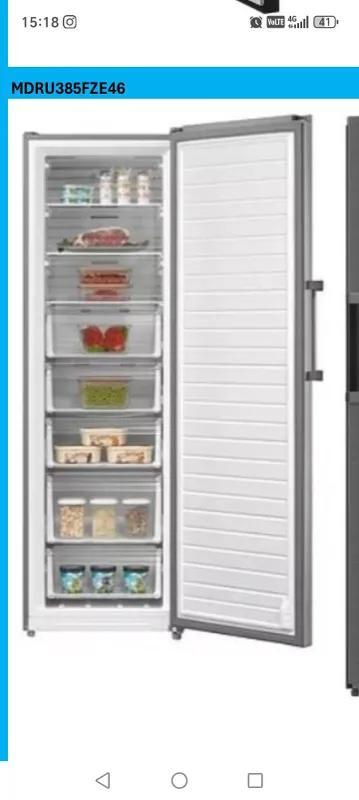 вертикальной морозильной камеры Midea MDRU385FZE46 2