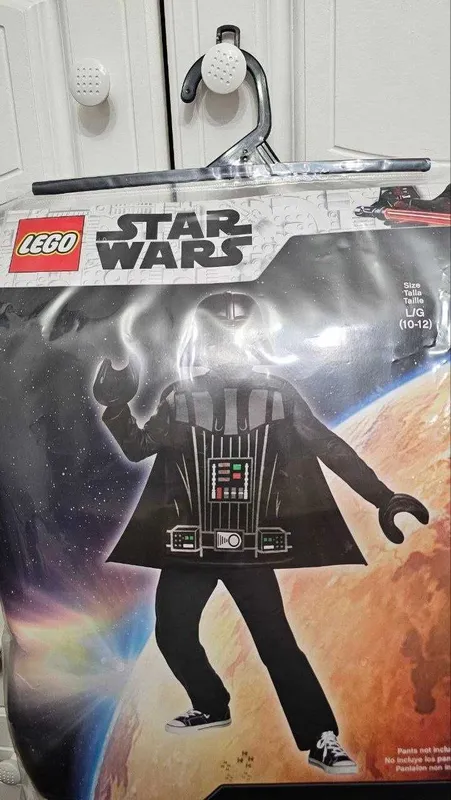 детский костюм Lego Darth Vader косплей, карнавальный Star Wars 2 детский костюм Lego Darth Vader косплей, карнавальный Star Wars 2