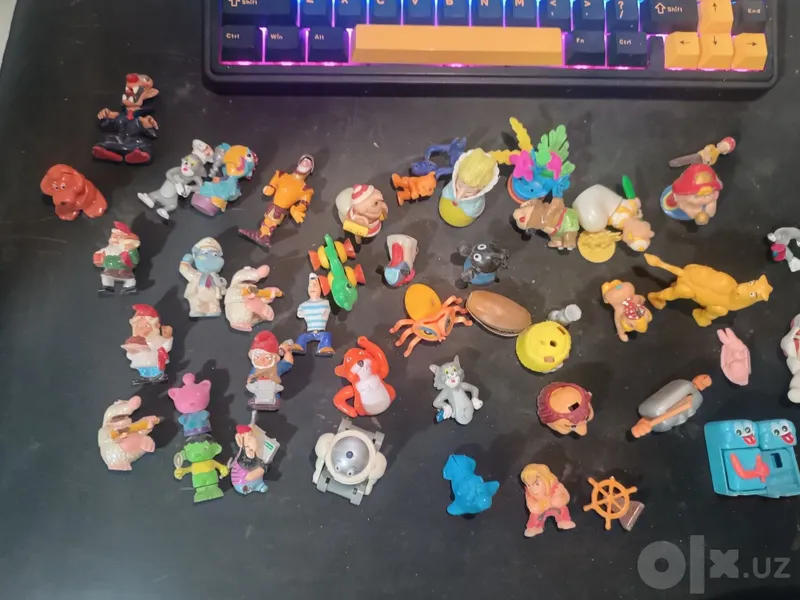 «Kinder Surprise» o‘yinchoqlari: noyob figuralar 6 «Kinder Surprise» o‘yinchoqlari: noyob figuralar 6