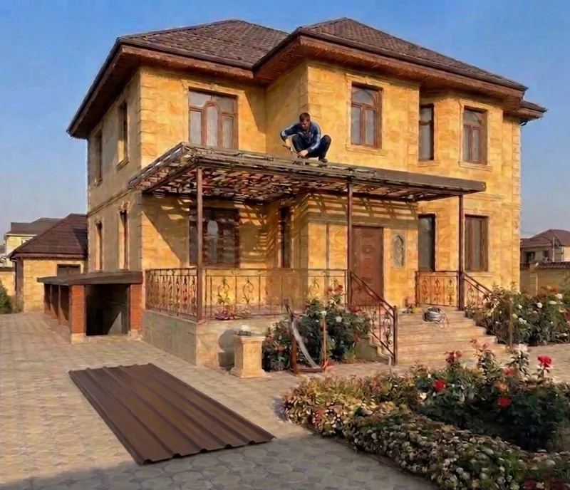СВАРКА/ НАВЕС, КРЫША делаем. Сварщик, Кровельщик