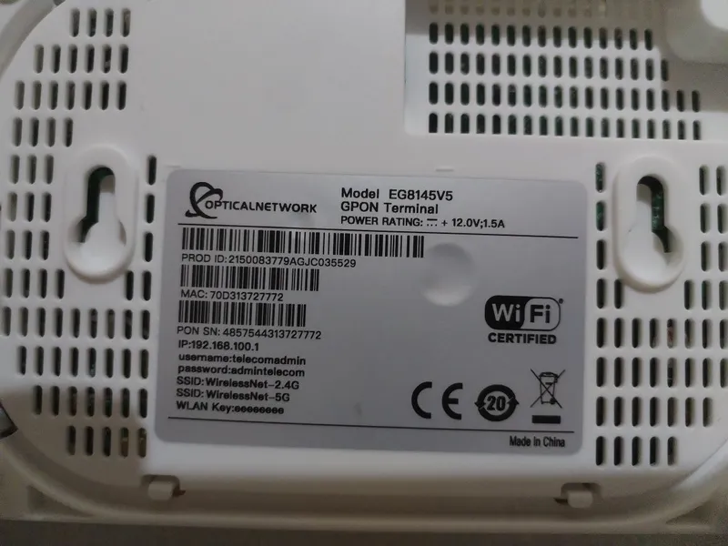 GPON Wi-Fi Modem (Huawei EG8145V5) — фото 4