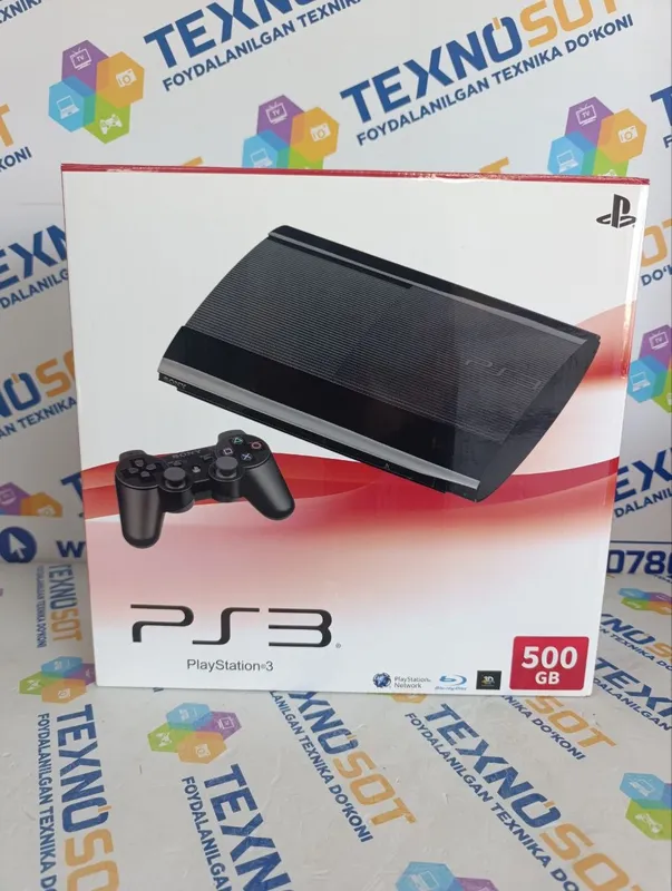 PlayStation 3 Slim 500GB (прошитый)