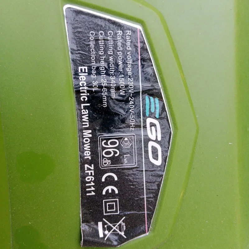 EGO Electric Lawn Mower ZF6111