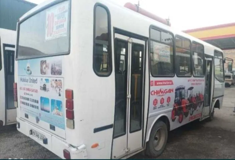 Автобусда реклама/ Namanganda Avtobuslarda reklama/Реклама на Автобуса — фото 2