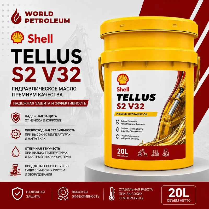 Гидравлические масла Shell Tellus S2,S3,S4 2 Гидравлические масла Shell Tellus S2,S3,S4 2
