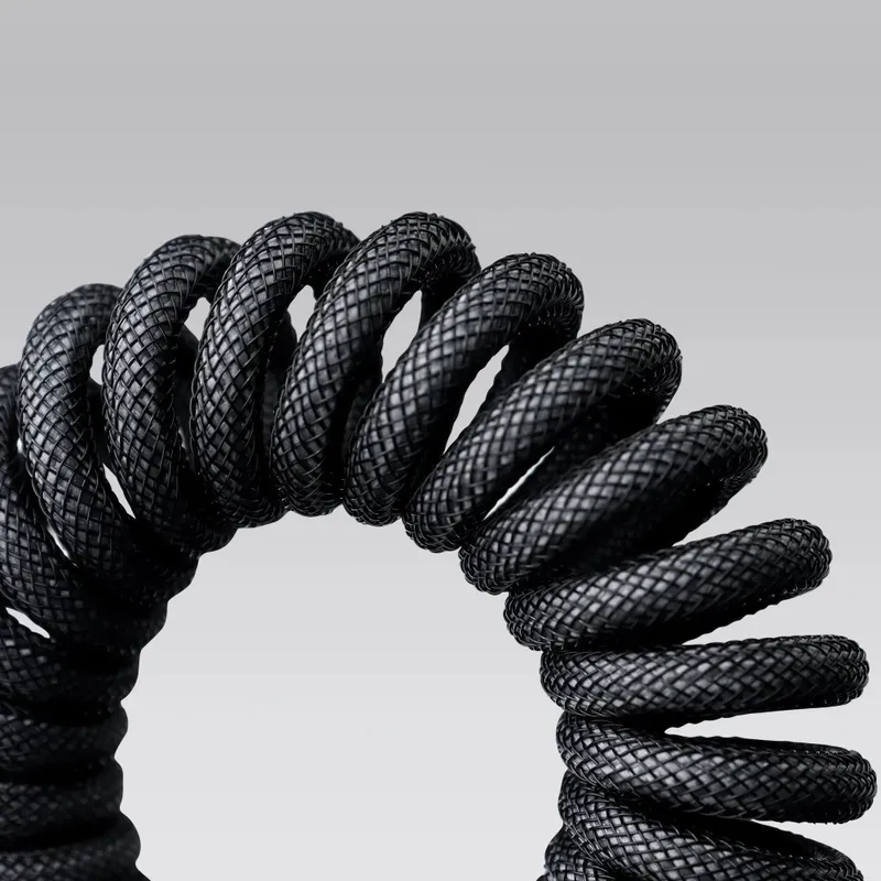 Coiled Aviator Cable (витой USB-кабель с aviator-коннектором) — фото 4