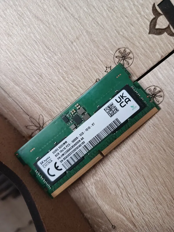 оперативная память DDR-5 8GB 5600 mhz
