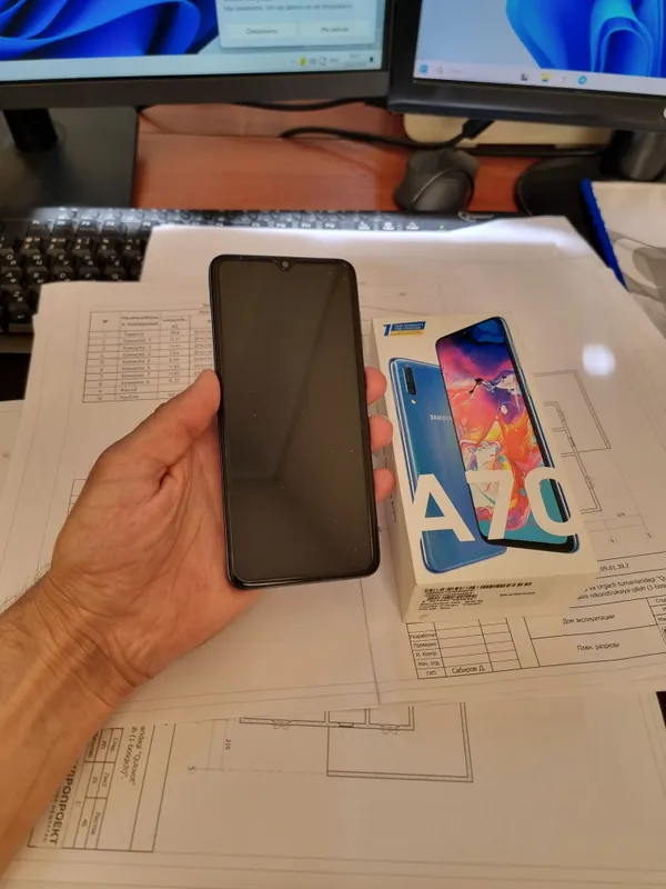 Samsung A70 128gb iwlawi zur aybi yuq tozza telefon — фото 1