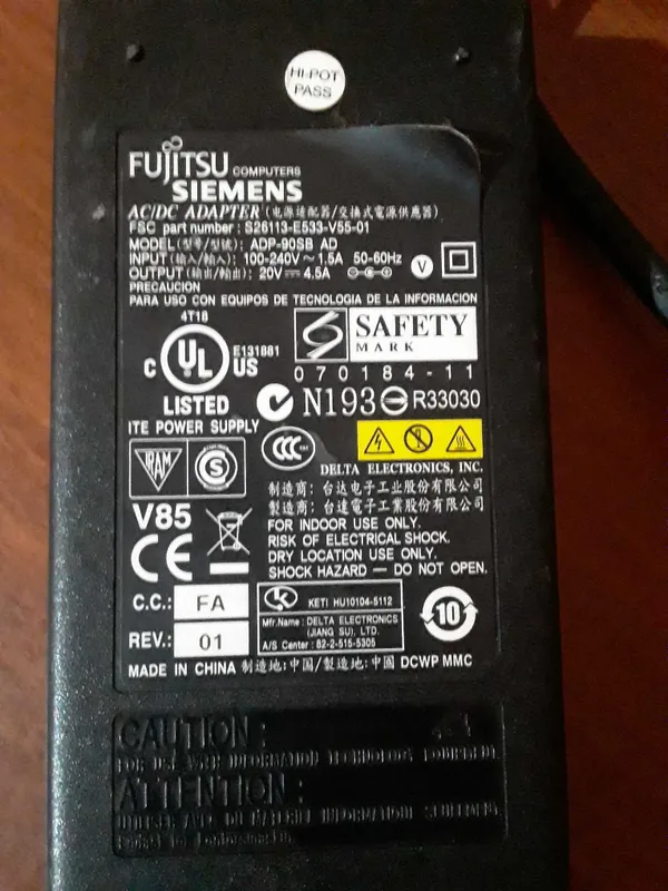 Notebook Siemens Adapter