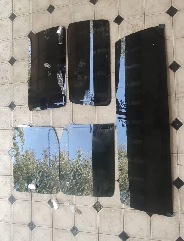 Hummer oynalari, ikki yon va orqa oyna
