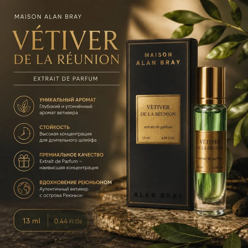 Maison Alan Bray — Vétiver de la Réunion